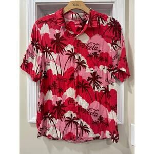 Vintage Coca Cola Hawaiin Shirt